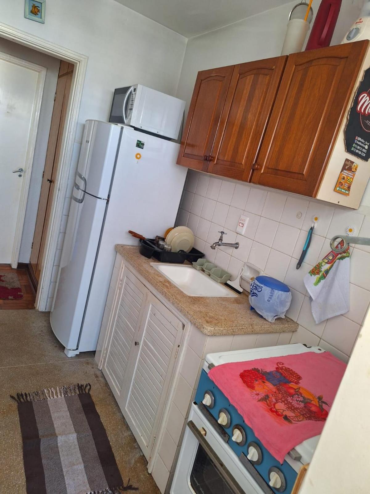 Apartamento Kit Na Tupi, Frente Mar, Vaga Garagem Rotativa Praia Grande  Exterior foto